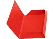 gbc Carpetta con 3 lembi (rosso) formato 25x35, carta da 260gr rug5016.65