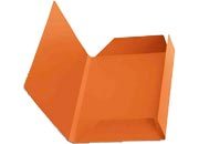 gbc Carpetta con 3 lembi (arancio) formato 25x35, carta da 260gr rug5016.50