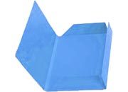 gbc Carpetta con 3 lembi (blu) formato 25x35, carta da 260gr rug5016.54