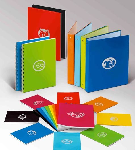 carta COLOR &rsquo;F&rsquo; :85 QUADERNO quadro 4mm, formato A5 (14,8x21cm), 85gr, 20 fogli.