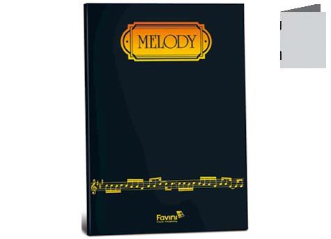 carta MELODY 85 MAXIMUSICA formato A4 (21x29,7cm), 85gr, 16 fogli.