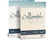 carta Cartoncino Calligraphy Algae 200, AVORIO 02 formato A4 (21x29,7cm), 200gr, 50 fogli.
