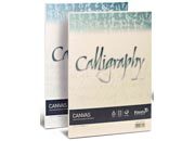 carta Carta Calligraphy Canvas 100, BIANCO 01 formato A4 (21x29,7cm), 100gr, 50 fogli.