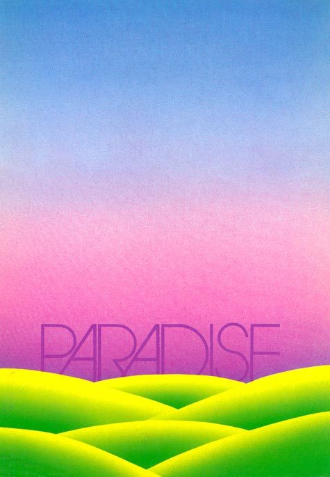 carta Blocco PARADISE, carta colorata righe da 8mm entrambi i lati, formato A4 (21x29,7cm), 50 fogli, collato sul lato corto.