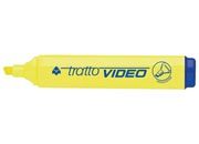 Evidanziatore fluorescente GIALLO TRATTO VIDEO fia830501