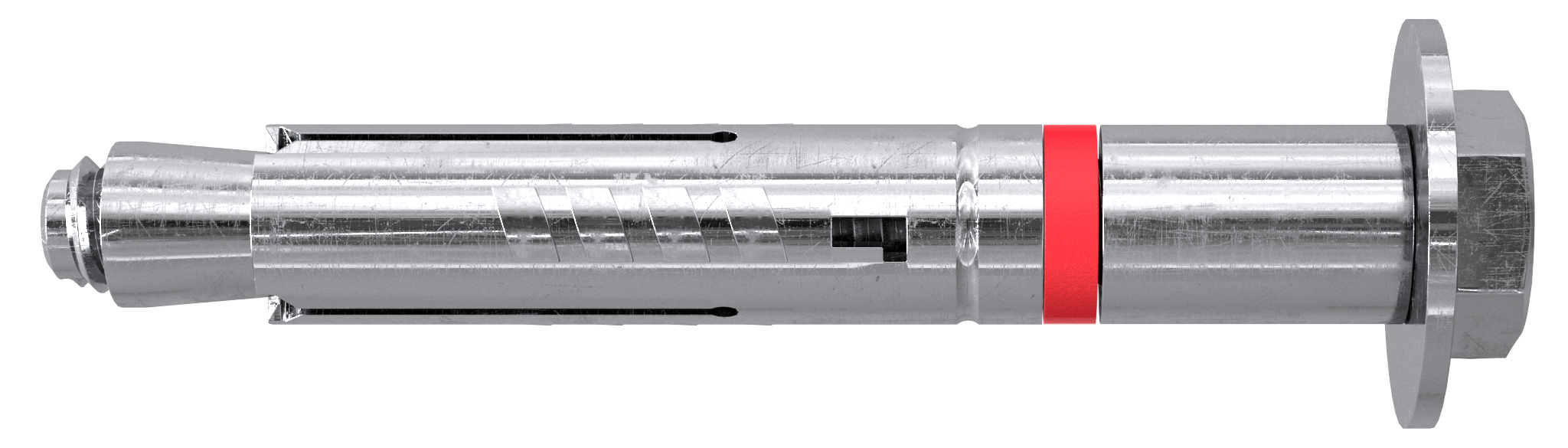 fischer Tasselli in acciaio TA M 12 T-25 S (1 Pz.) L'ancorante passante, facile da installare, per fissaggi in calcestruzzo non fessurato. Versione con vite testa esagonale cl 8.8. fie1012