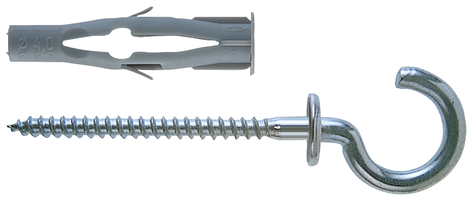 fischer Tasselli FU 6 R con occhiolo aperto (1 Pz.) fie11.