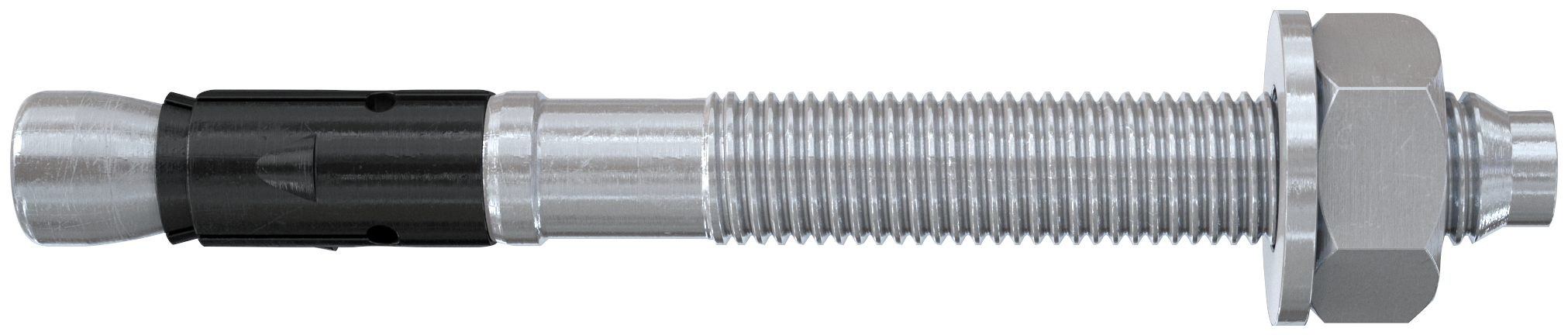 fischer Tassello acciaio FAZ II 10-50 (20 Pz.) L'ancorante ad espansione ad alte prestazioni per carichi statici su calcestruzzo fessurato e per applicazioni sismiche. Versione in acciaio zincato. fie1116