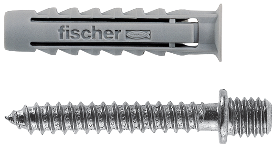 fischer Tasselli SX 6 DV con doppia vite (100 Pz.) fie1270.