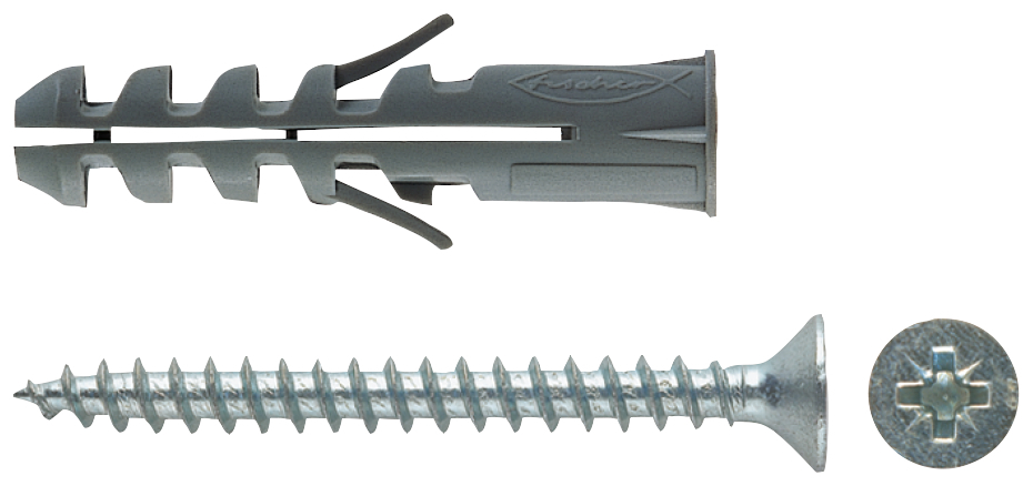 fischer Tasselli S 5 CV con vite (1 Pz.) fie1276.