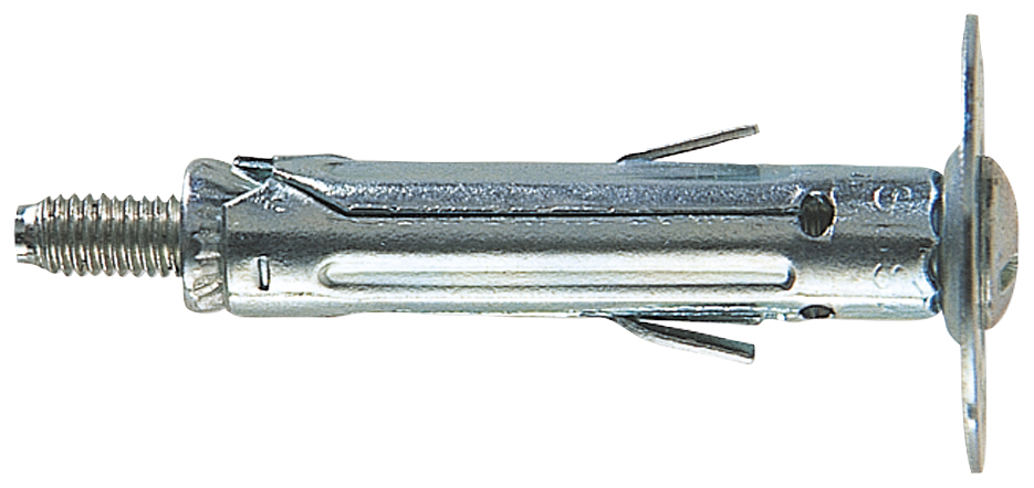 fischer Tasselli in acciaio SBS 8-4 con vite (1 Pz.) Fissaggio metallico con vite testa svasata a calotta con impronta combinata fie1309