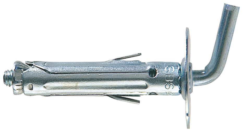 fischer Tasselli in acciaio SBS 9-8 con gancio (1 Pz.) Fissaggio metallico con gancio corto fie1318