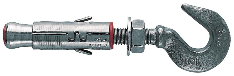 fischer Tasselli in acciaio SLM 12 G con gancio (1 Pz.) L'ancorante a espansione per applicazioni non strutturali in calcestruzzo non fessurato. Versione con gancio. fie1366
