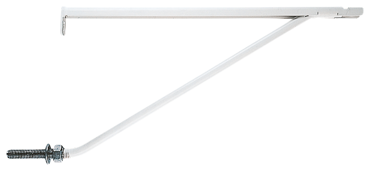 fischer Mensola pesante per lavabo ML 25 (2 Pz.) La mensola pesante per lavabi ML verniciata bianco RAL 9010.