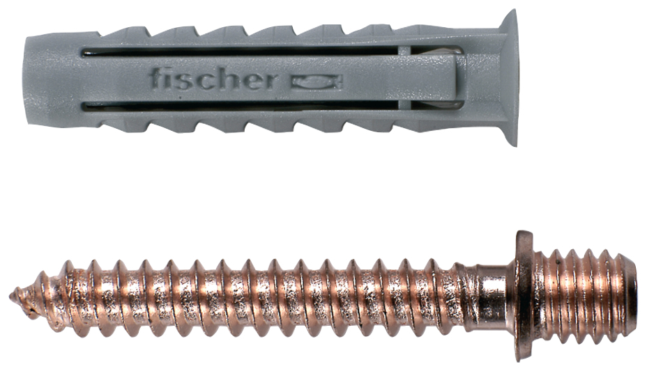 fischer Tasselli SX 6 vite doppia M6x38 per collare (10 Pz.) fie1412.