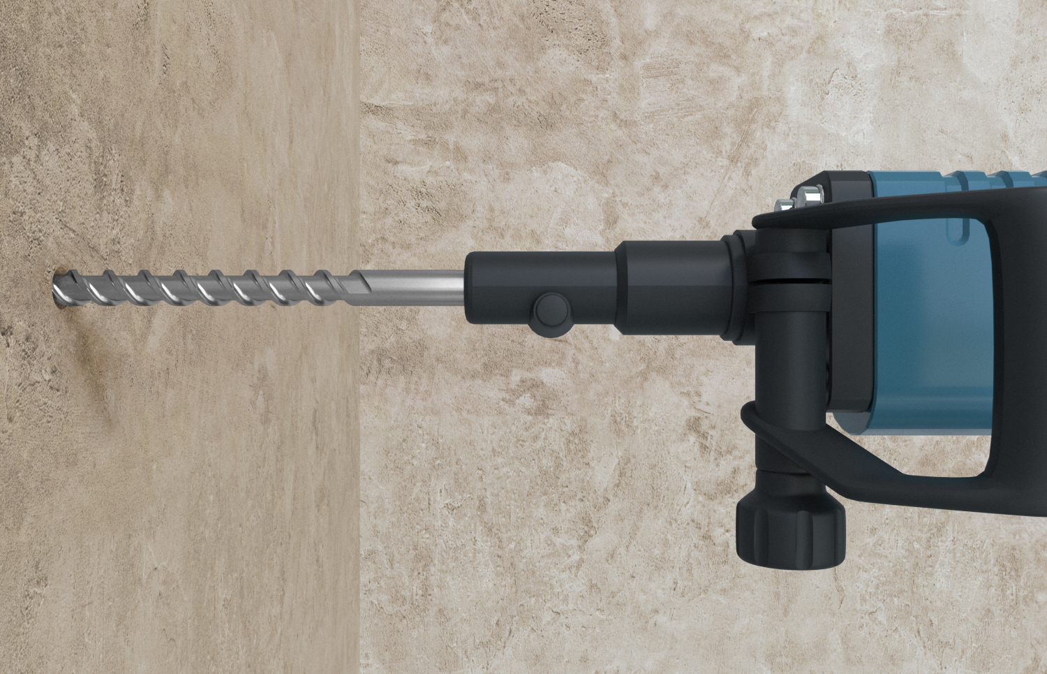 fischer Punta martelli perforatori SDS Max IV 25-200-320 (1 Pz.) Punta per martelli perforatori pesanti a 2 o 4 taglienti, con spirale ad alta capacit di scarico e attacco SDS Max.