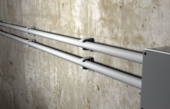 fischer Clip fissatubo FT 25 K (3 Pz.) Clip fissatubo aperto FT K in blister.