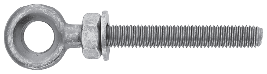 fischer Occhiolo M12X96 classe 8.8 zincato bianco con dado e rosetta. (1 Pz.) Occhiolo classe 8.8 zincato bianco con dado e rosetta. fie1827