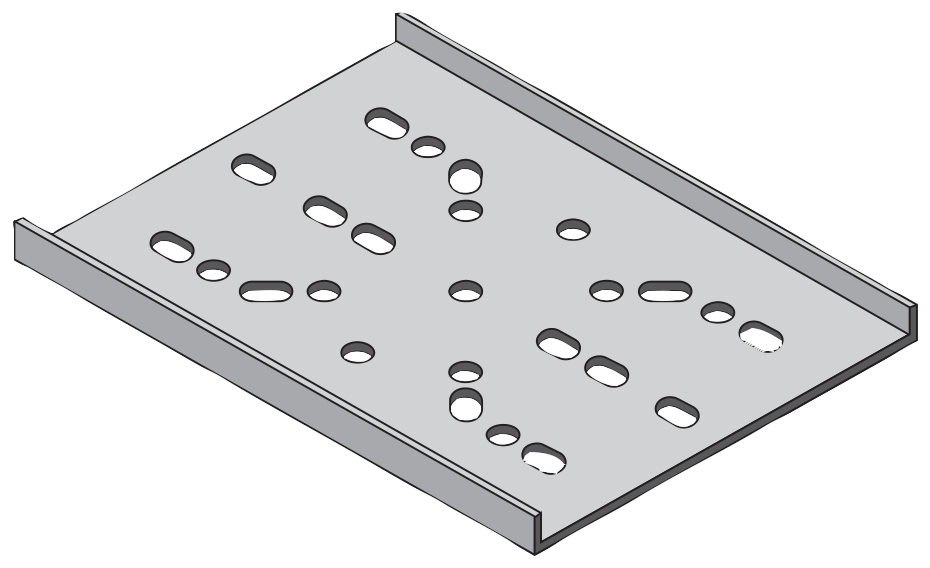 fischer Quick Fix PT PIASTRINA DI FISSAGGIO (1 Pz.) Sistema per la creazione a misura di mensole, staffaggi e connessioni fra elementi non strutturali fie1941