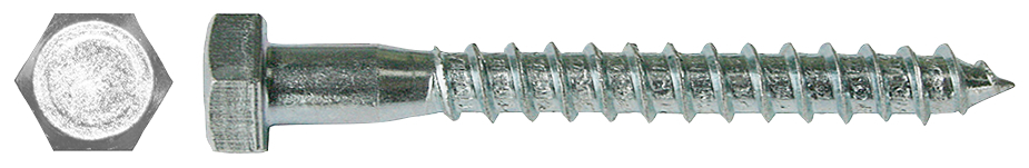 fischer Vite testa esagonale DIN 571 8X70 CLASSE 4.8 zincatura bianca (1 Pz.) VITE T.E. DIN 571 fie1994