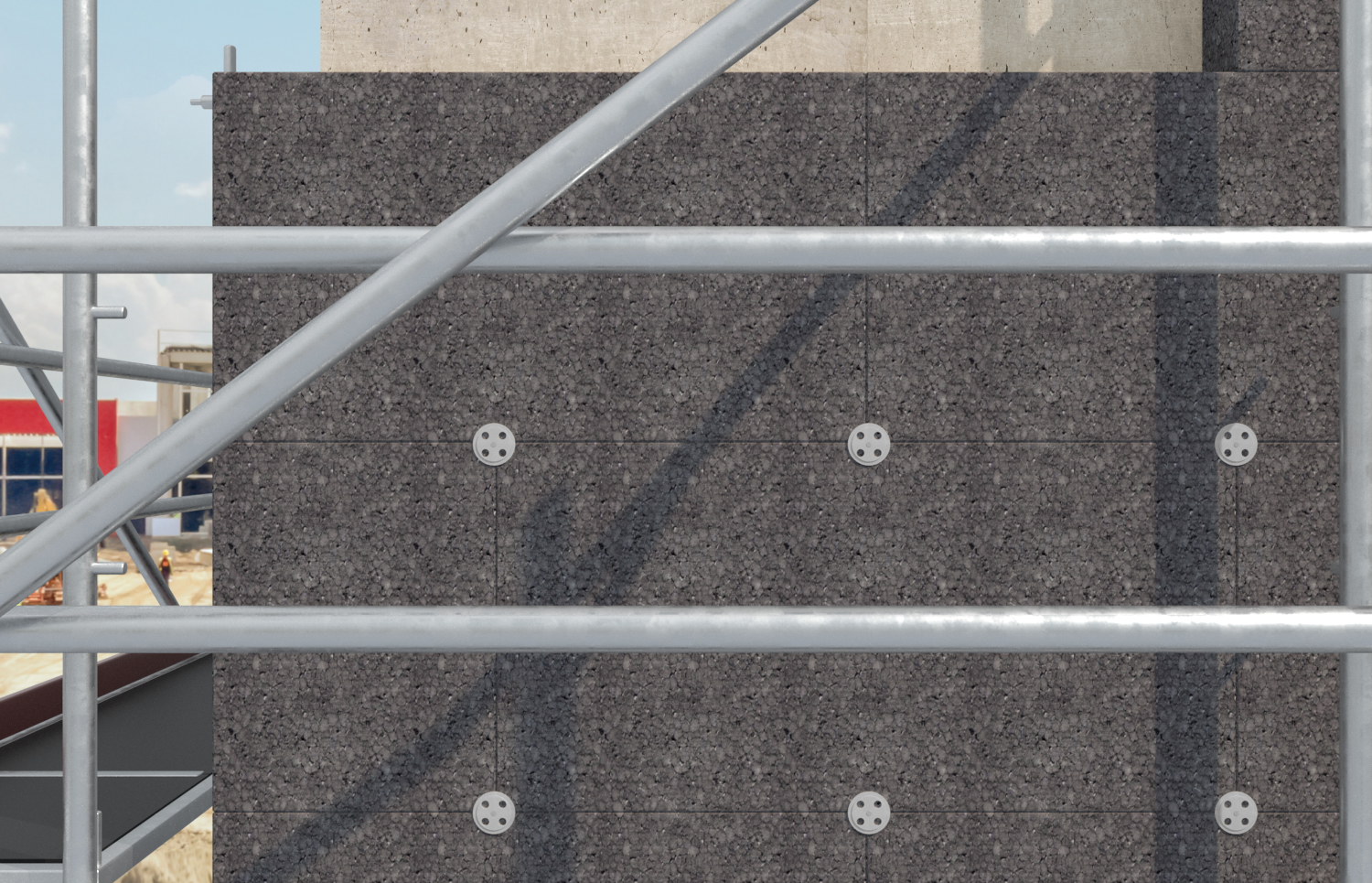 fischer Fissaggio per materiali rigidi DIPK II 8-40-60 (1 Pz.) Il fissaggio economicamente vantaggioso con spina in plastica per pannelli isolanti resistenti alla compressione..