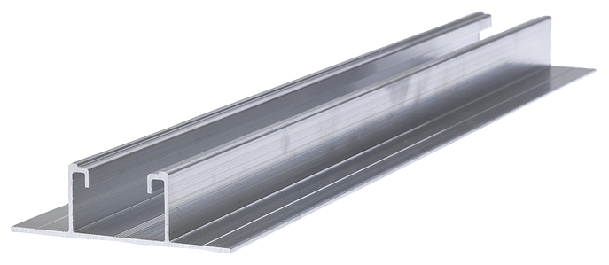 fischer Profilo in alluminio Solar-Flat P 400 L=396 mm (1 Pz.) fie2093.