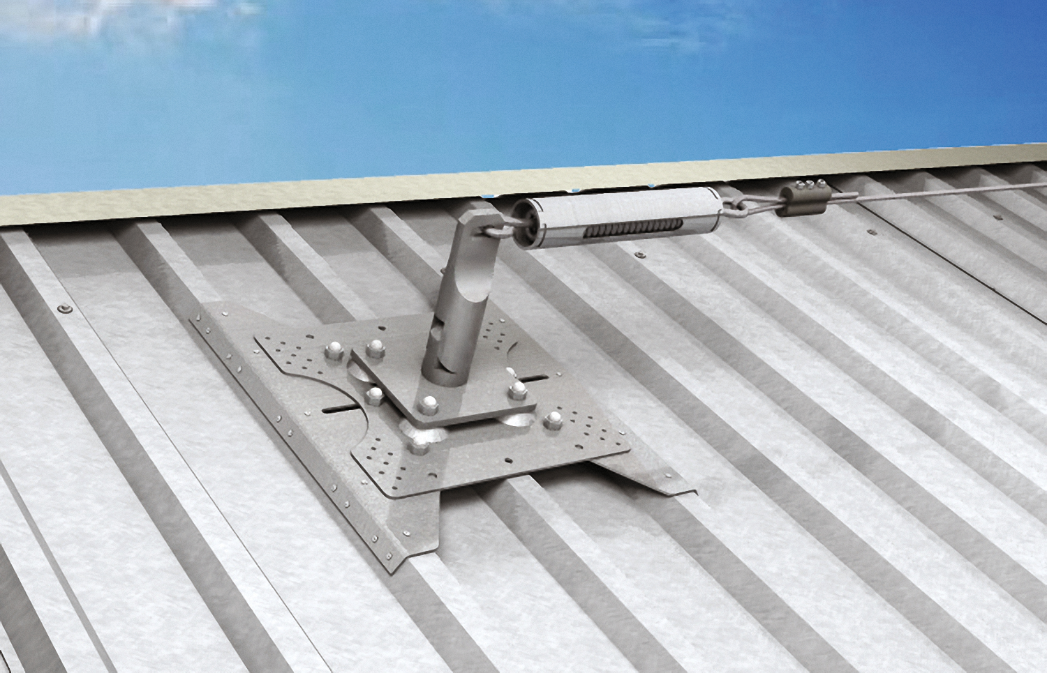 fischer Cavo acciaio FUNE 8 x 15 inox - Sistemi anticaduta DPI (1 Pz.) Le funi in acciaio inossidabile per sistemi di ancoraggio flessibili tipo C.