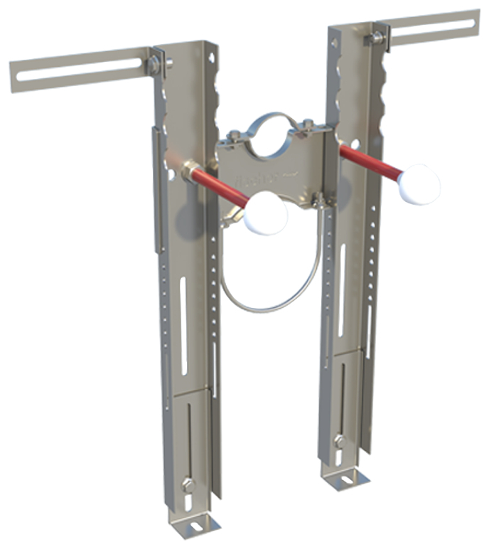 fischer Staffa sanitari sospesi con collari PREMIUM (1 Pz.) fie215.