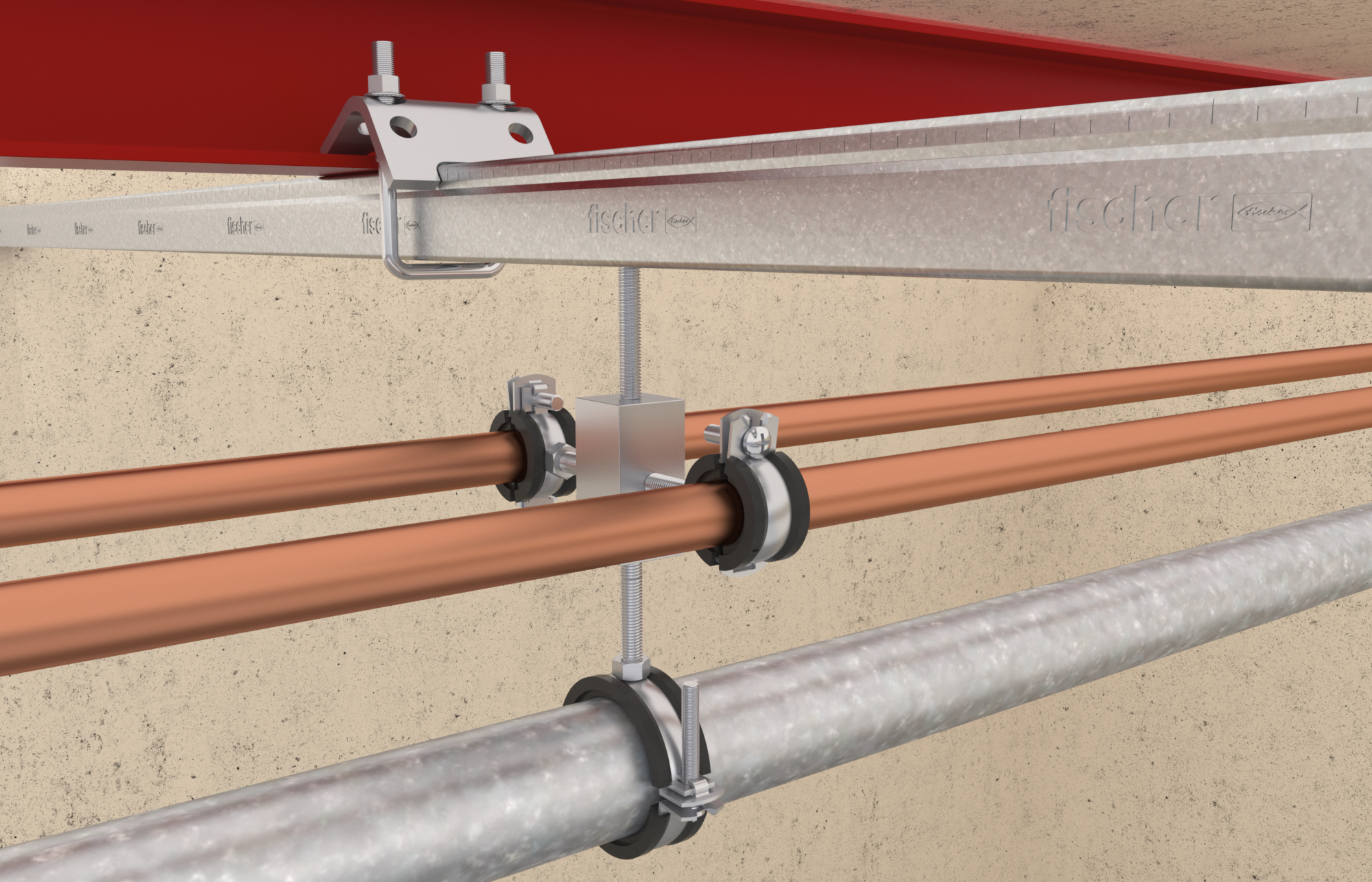 fischer Vite testa a rombo FCS M10X30 (1 Pz.) Vite testa a rombo FCS per il fi ssaggio rapido e semplice in profi li MS.