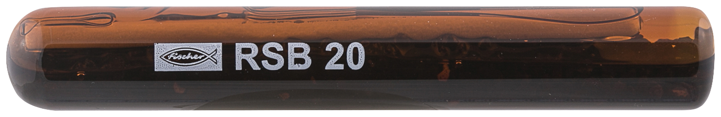 fischer RSB 20 Ancorante chimico in fiale (1 Pz.) Per fissaggi in calcestruzzo in ambito sismico categoria C1.