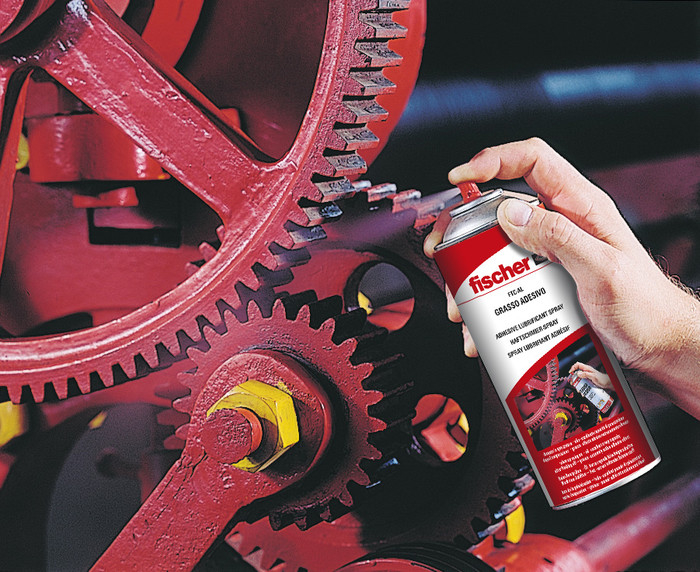 fischer Grasso adesivo FTC-AL 400 ml (1 Pz.) Prima: olio con eccellente capacit di penetrazione, dopo l'evaporazione: grasso con elevato effetto adesivo.