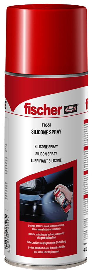 fischer Silicone spray FTC-SI 400 ml (1 Pz.) Protegge, conserva e isola permanentemente, con un buon effetto di scivolamento fie2268
