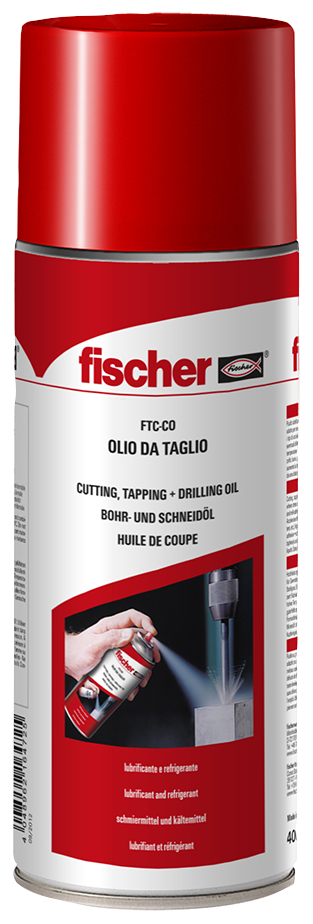 fischer Olio da taglio FTC-CO 400 ml (1 Pz.) L'olio lubrificante ad alte prestazioni e refrigerante per tutte le lavorazioni dove si pu generare calore fie2270