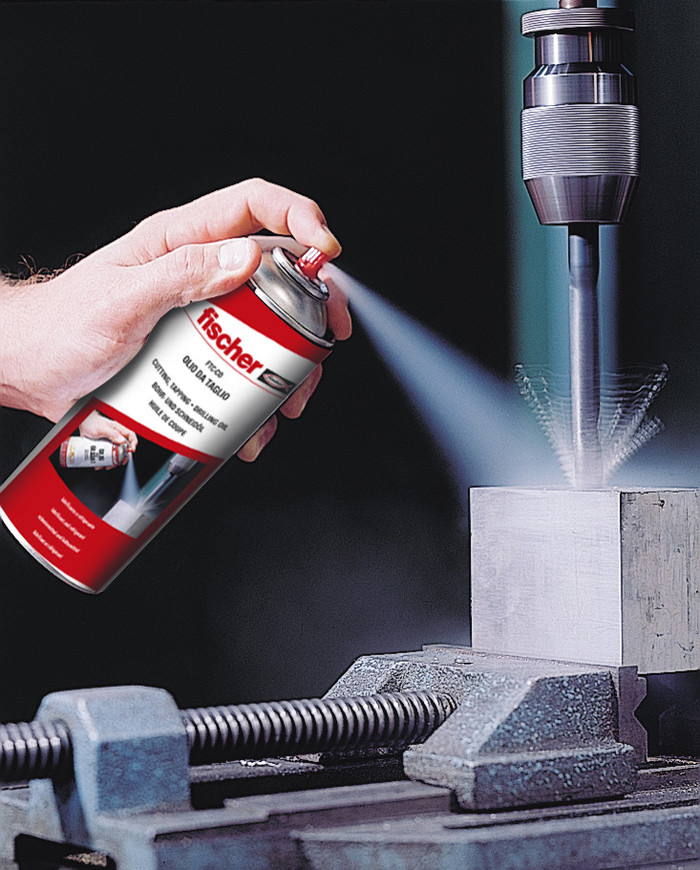 fischer Olio da taglio FTC-CO 400 ml (1 Pz.) L'olio lubrificante ad alte prestazioni e refrigerante per tutte le lavorazioni dove si pu� generare calore.