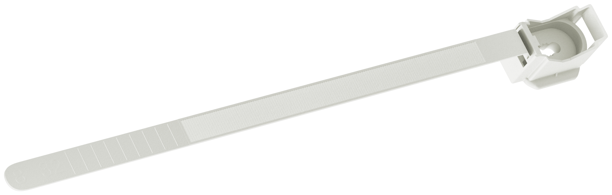 fischer Fissatubo a fascetta FF 8-32 (1 Pz.) Fascette per il fissaggio di cavi elettrici e tubi rigidi.