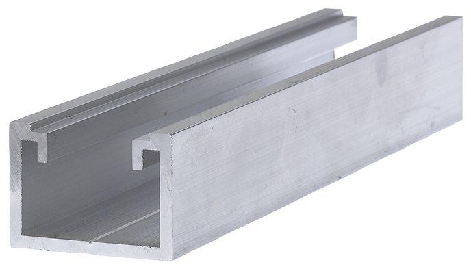 Profilo a C in alluminio SOLAR 40/30 6 mt (1 Pz.) fie2327
