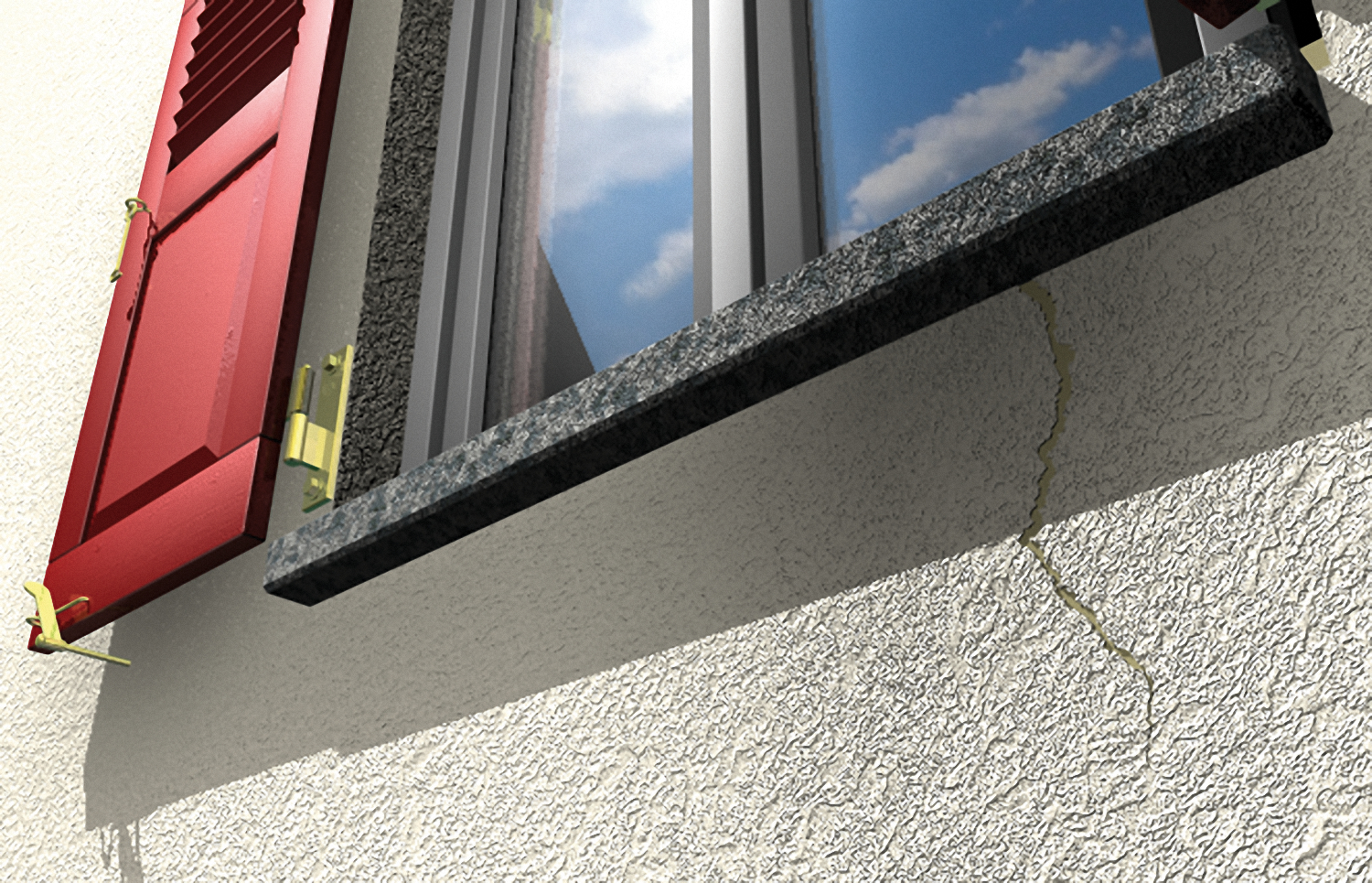 fischer DEC Cemento Espresso (1 Pz.) Stucco ad elevate prestazioni per la riparazione di giunti interni ed esterni.