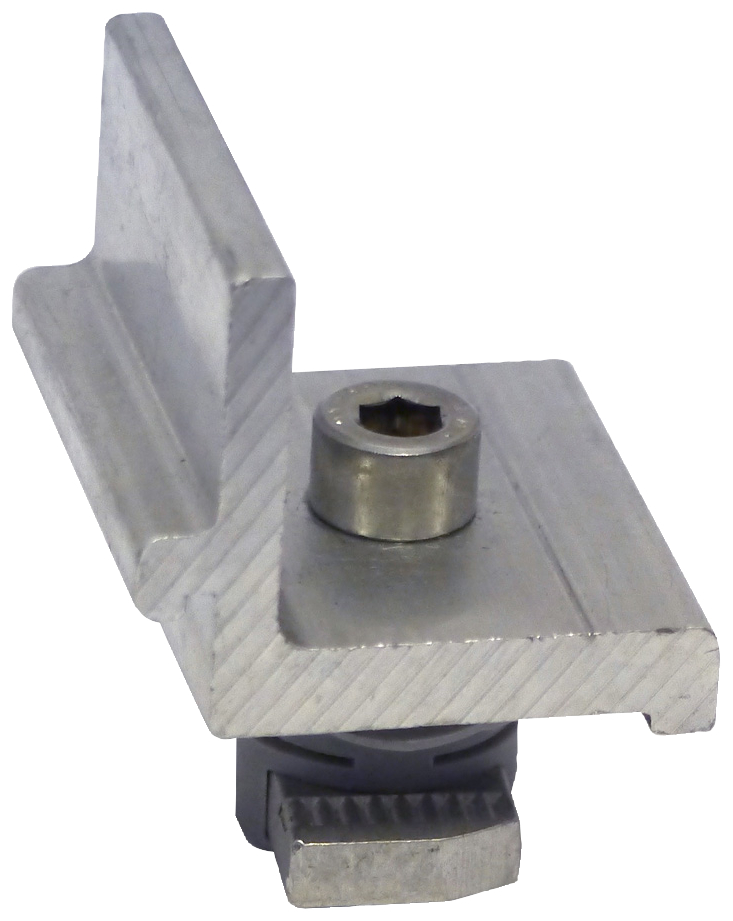 fischer Staffa collegamento ganci PXC AL per profili solar fish (1 Pz.) Le staffe a bloccaggio laterale per il collegamento a 90 tra profili Solar fie2361