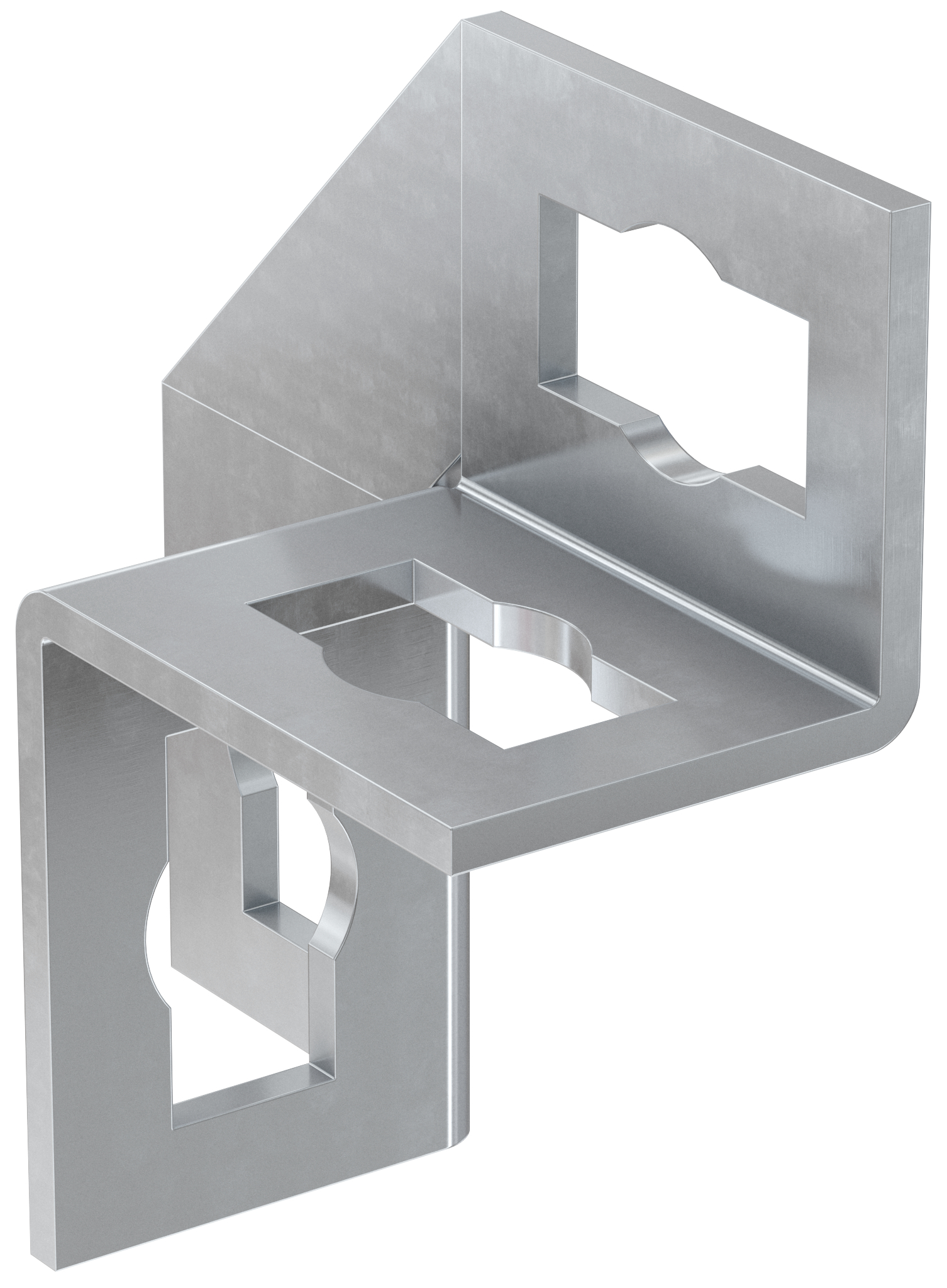 fischer Mensola collegamento PUWS 2x2 (1 Pz.) Mensole di collegamento bidirezionale PUWS.