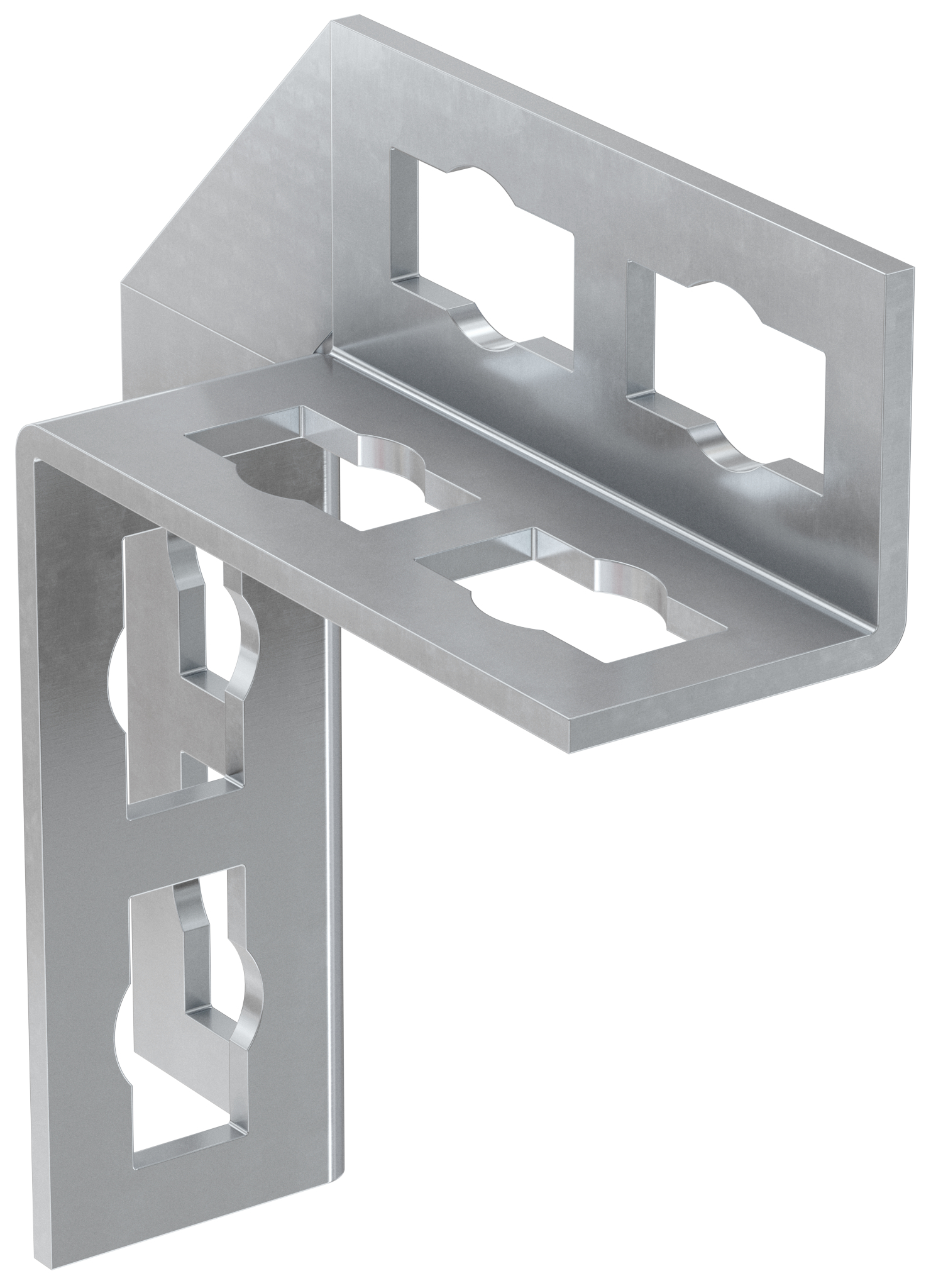 fischer Mensola collegamento PUWS 4x4 (1 Pz.) Mensole di collegamento bidirezionale PUWS.
