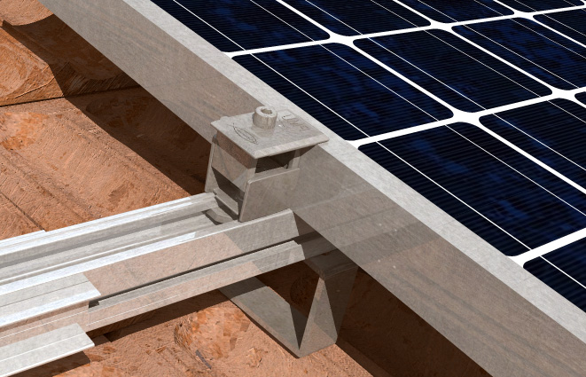 fischer Morsetto unico PMU BL nero (1 Pz.) Il morsetto finale universale per pannelli fotovoltaici con spessore da 30 a 50 mm. Versione anodizzata nera..