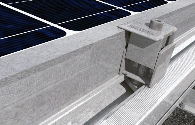 fischer Morsetto unico PMU BL nero (1 Pz.) Il morsetto finale universale per pannelli fotovoltaici con spessore da 30 a 50 mm. Versione anodizzata nera..