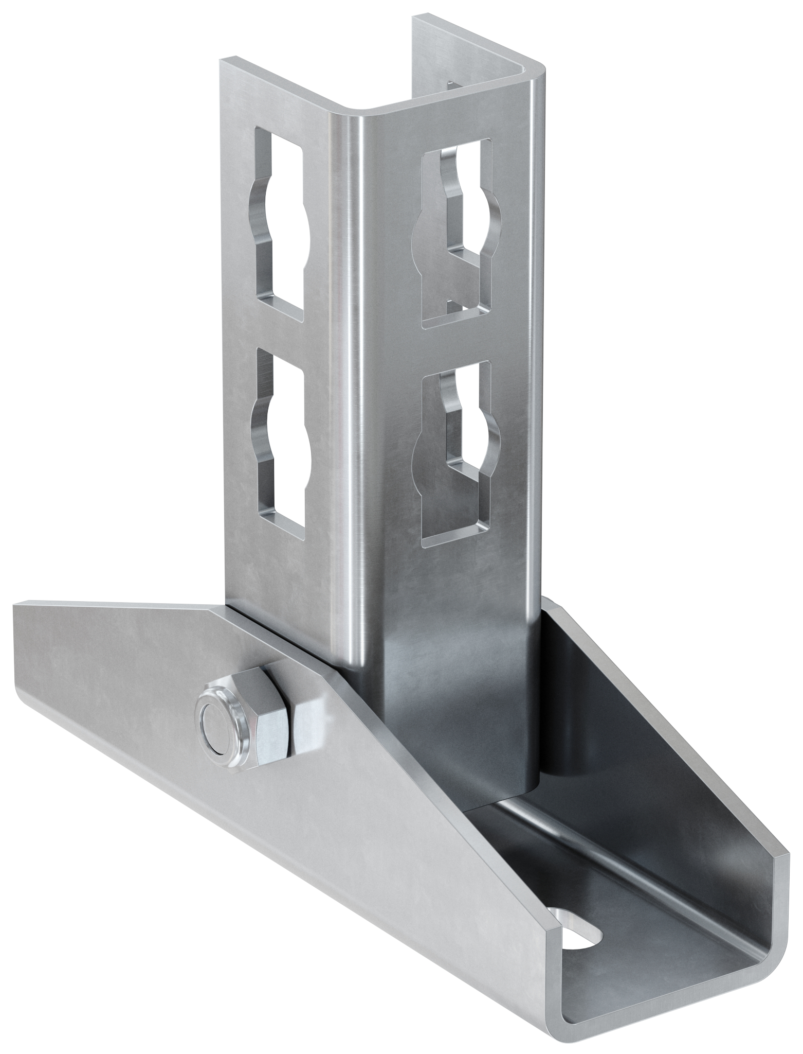 fischer Staffa pivotante regolabile PVB (1 Pz.) Staffa ad angolo variabile PVB.