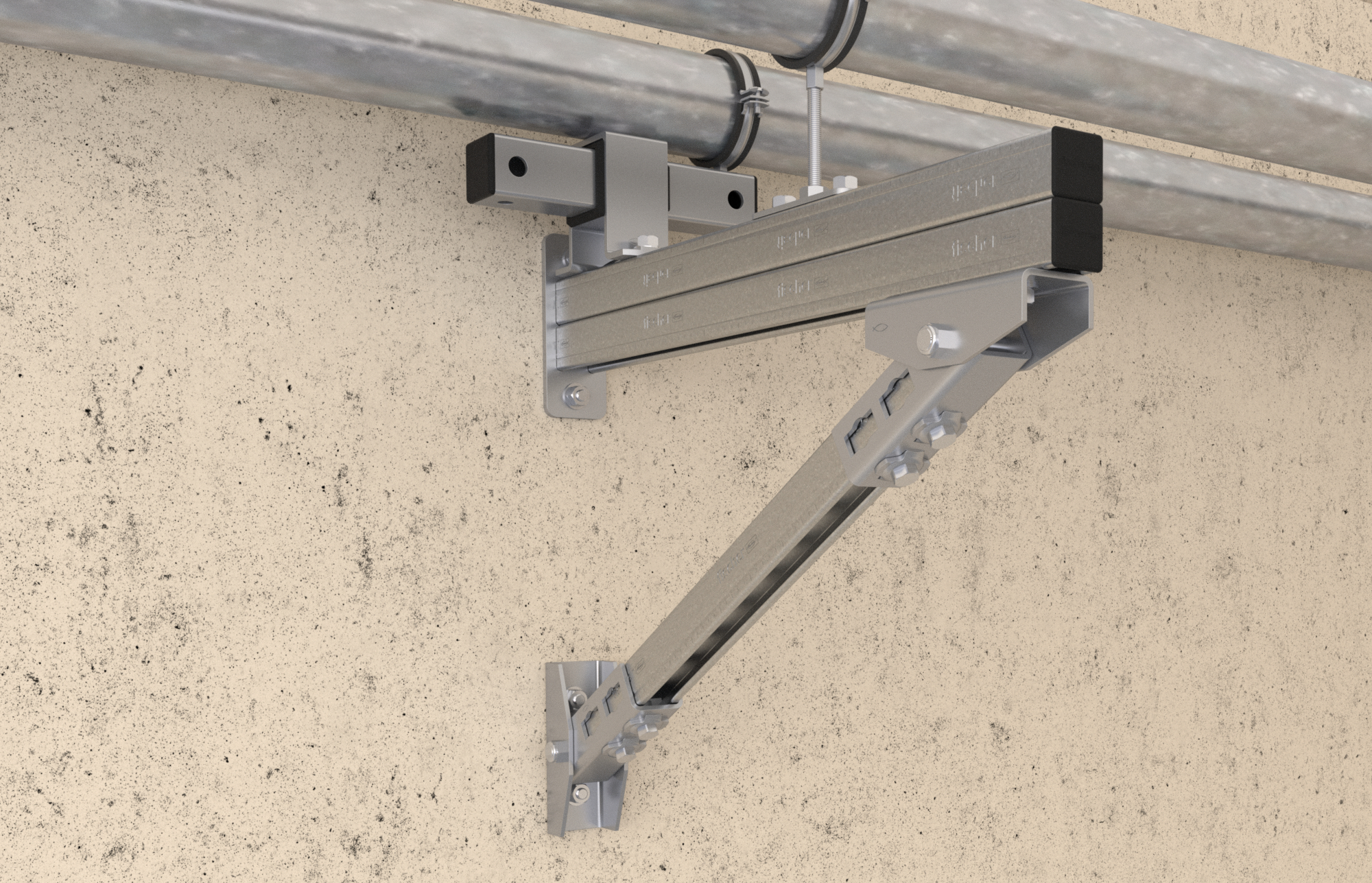 fischer Staffa pivotante regolabile PVB (1 Pz.) Staffa ad angolo variabile PVB.