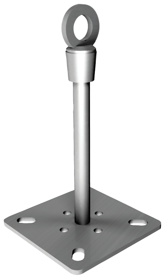 fischer Palo deformabile PD H40 BP inox - Sistemi anticaduta DPI (2 Pz.) fie2778.