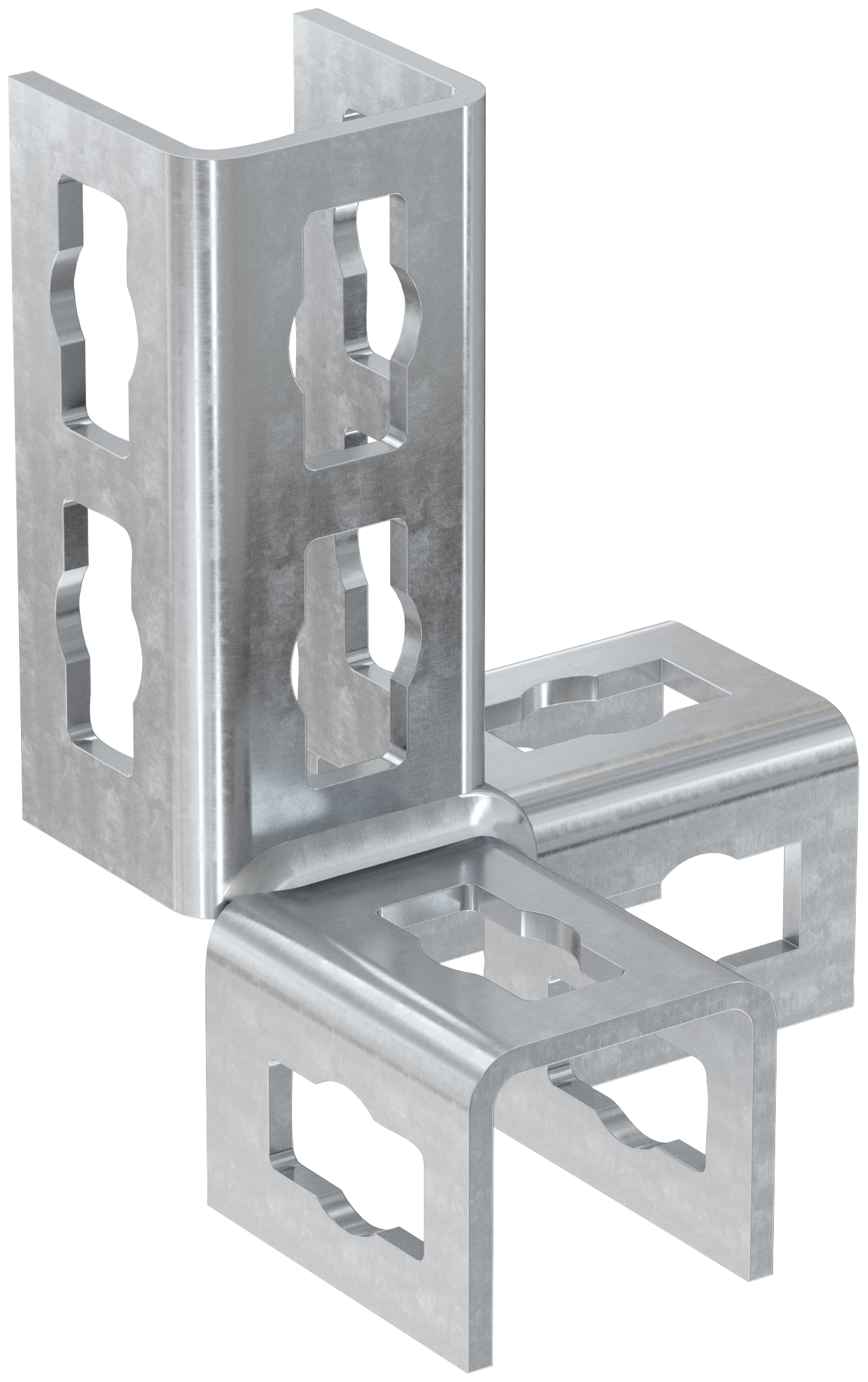 fischer Mensole PFUF 3DL (1 Pz.) Connessioni tri-dimensionali PFUF 3D e 4D.