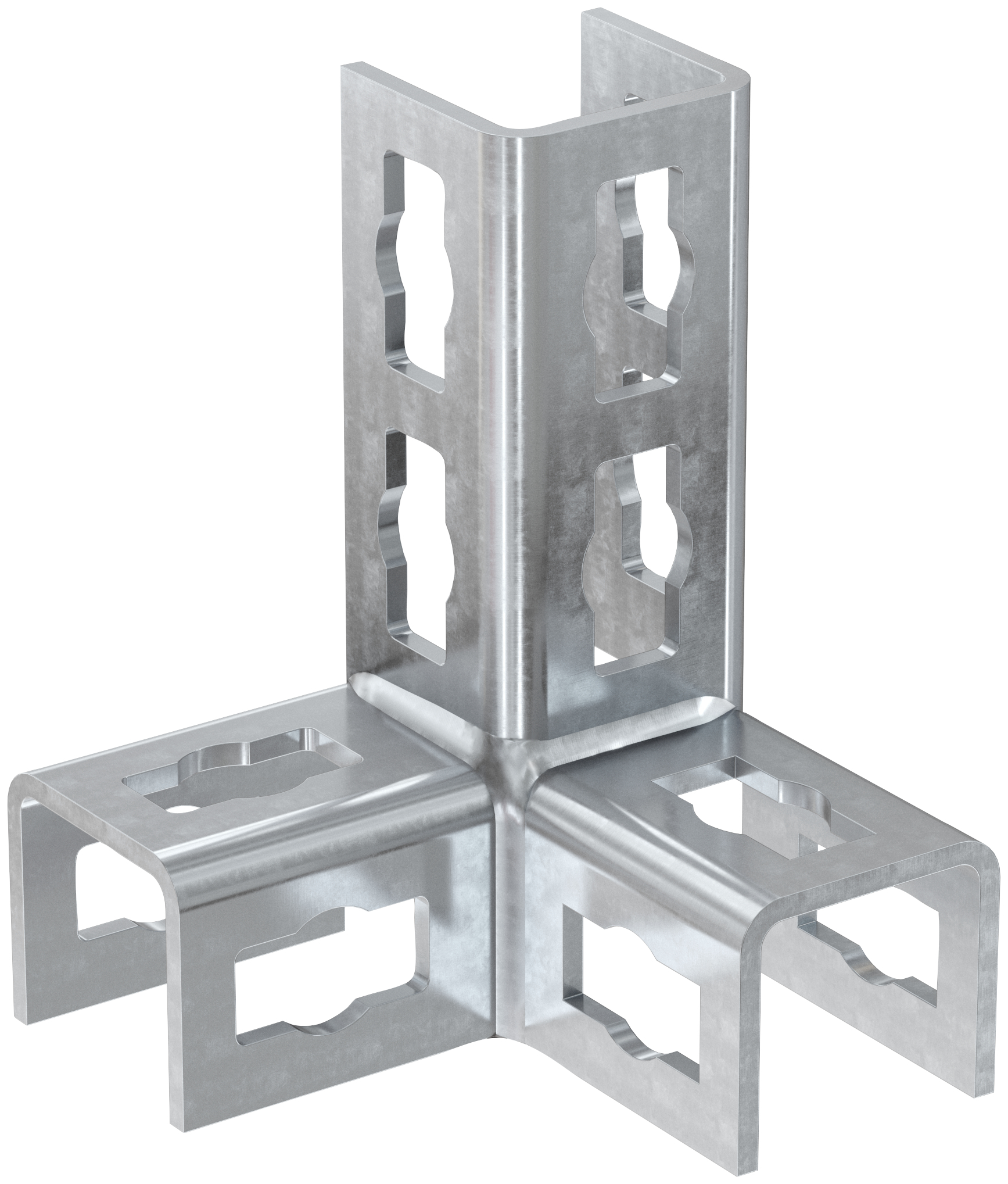 fischer Mensole PFUF 3DR (1 Pz.) Connessioni tri-dimensionali PFUF 3D e 4D.