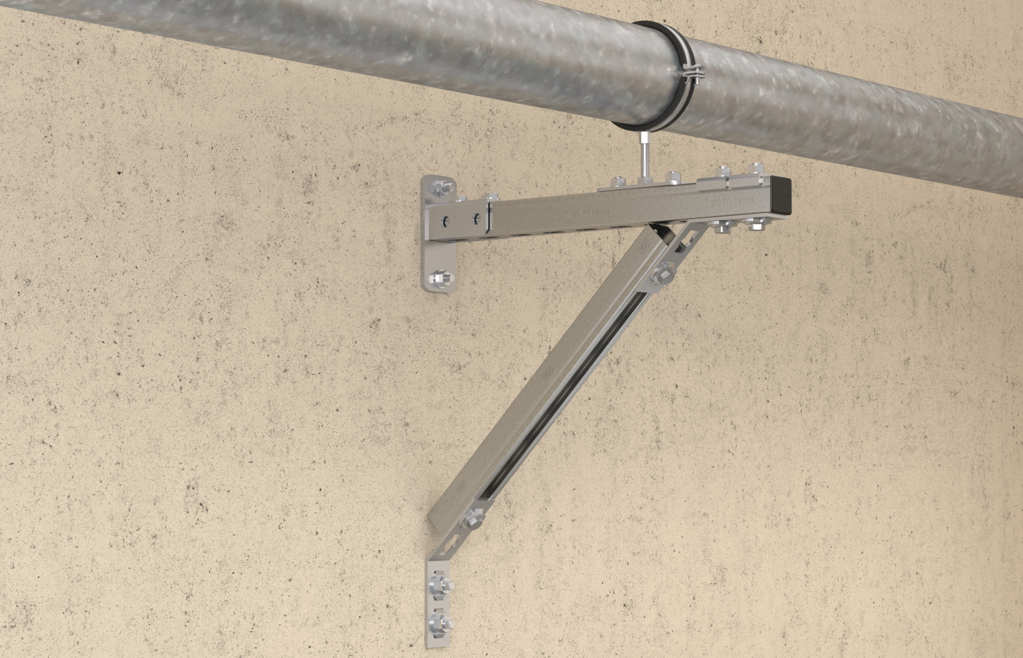 Collare tubazioni FRSM 2 1/2" gas (1 Pz.) fie2793 - immagine aggiuntiva