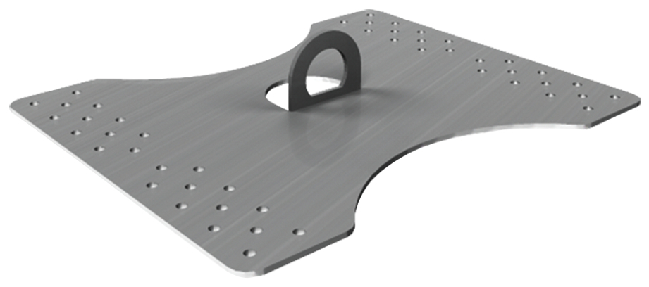 fischer Piastra per lamiera grecata PGC 200-250 A inox - Sistemi anticaduta DPI (1 Pz.) fie2802.