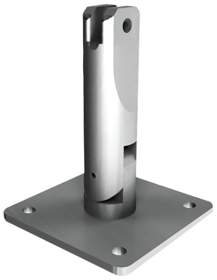 fischer Palo intermedio PI MR 20 Alu - Sistemi anticaduta DPI (1 Pz.) Palo intermedio per sistemi di ancoraggio flessibili su coperture in lamiera metallica.